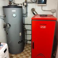 boiler 200l e caldaia pellet Nordica 