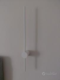 2 lampade da parete bianche ideal lux