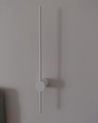 2 lampade da parete bianche ideal lux