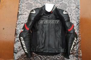giacca moto 46 dainese uomo in pelle