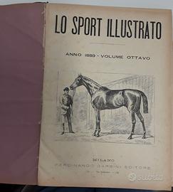 libro LO SPORT ILLUSTRATO del 1889