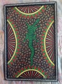 Dipinto Etnico Do Art-62X42-Dipinto a Mano