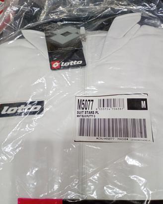 Completo tuta sportiva Lotto. Taglia: M