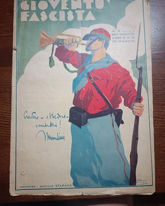 Rivista originale Gioventù Fascista
