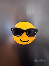 CALAMITA EMOJI IN GESSO CERAMICO DIPINTO A MANO