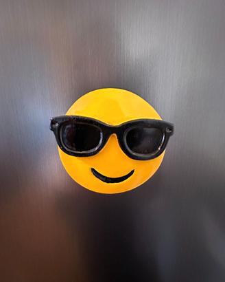 CALAMITA EMOJI IN GESSO CERAMICO DIPINTO A MANO