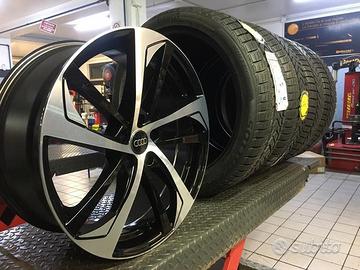 Cerchi in lega 20 per Audi Q3 con termiche Pirelli