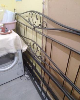 LETTO IN FERRO BATTUTO GINOSA