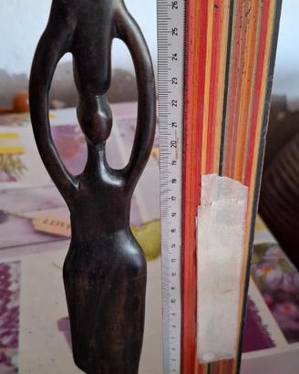 statua africana in ebano