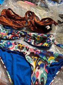 Lotto tre pezzi costumi Goldenpoint