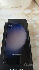 Samsung Galaxy S23 Black 128GB Display Top