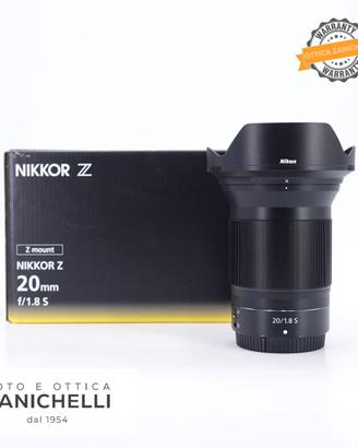 Nikon Nikkor Z 20 f/1.8 S Usato Nital (G472)