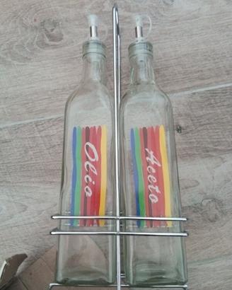Set Olio e Aceto - Oliera e Acetiera