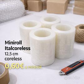 miniroll pellicola estensibile 12.5 cm 0.60 €