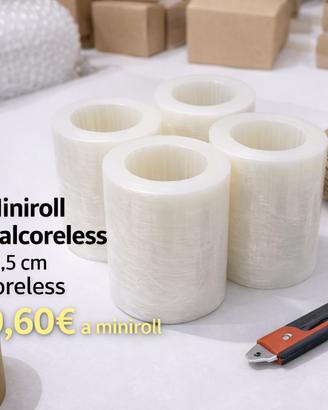 miniroll pellicola estensibile 12.5 cm 0.60 €
