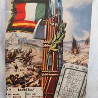 Cartolina militare Div. 8 Marzo "Francisci" WWII