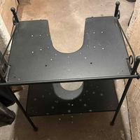 Sotto lavabo in ferro battuto