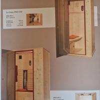 sauna cabina infrarossi in pietra lavica  PHYSIO 