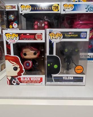 Lotto 2 Funko Pop Black Widow + Yelena Chase