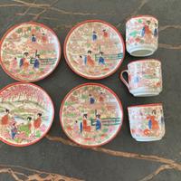 Tazzine geisha TAIKO giapponese dipinto a mano