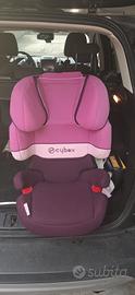 seggiolino bambini cat. 2/3 cibex viola fucsia