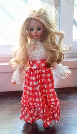 ItaloCremona Corinne 736 bambola con abito vintage