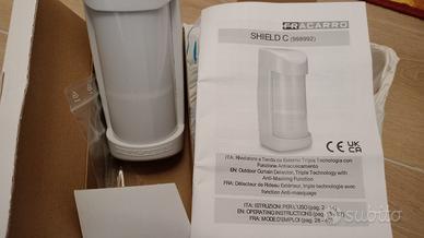 Rilevatore a tenda da esterno tripla tecnologia