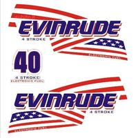 Kit adesivo evinrude 40cv