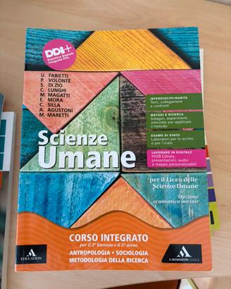Libro scienze umane per il secondo biennio
