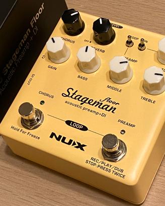 🔴 NUX STAGEMAN FLOOR - PEDALE COME NUOVO