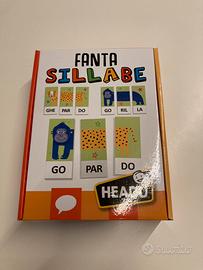 Gioco Bambini Fanta sillabe Headu