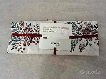 Zara Home lenzuola e federe di Natale - NUOVE -