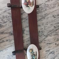 collezione attaccapanni anni 50 legno e bachelite 