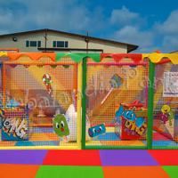 Gioco Struttura Cannoncini Spara Palline x Bambini