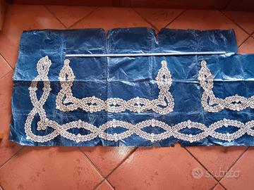 Intarsio in Pizzo di Cantu' per lenzuolo e federe