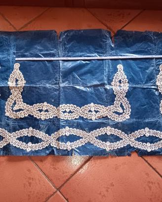 Intarsio in Pizzo di Cantu' per lenzuolo e federe