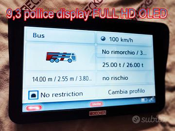 navigatore BUS BECKER nuovo garanz mappe gratis