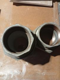 Bocchettoni/raccordi idraulici 2,5  pollici nuovi 