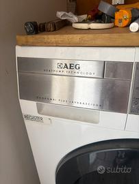 Lavatrice lavasciuga 9kg A+++ AEG polpa di calore