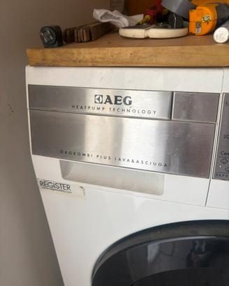 Lavatrice lavasciuga 9kg A+++ AEG polpa di calore