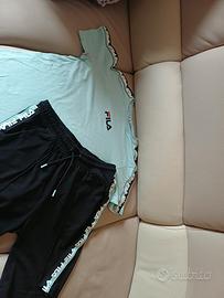Set T-shirt Fila e pantaloncino