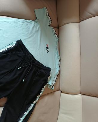 Set T-shirt Fila e pantaloncino