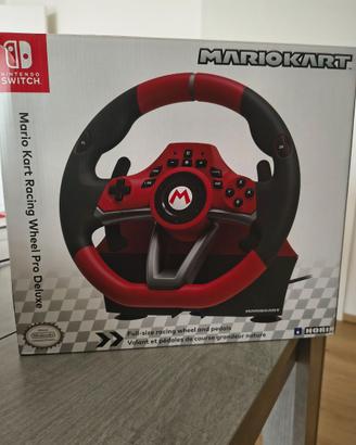Volante e pedaliera per Nintendo switch + Markart8