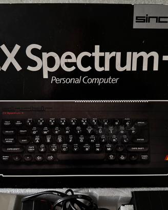 Sinclair ZX Spectrum+ vintage set completo