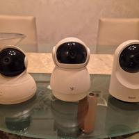 Set 3Videocamere di Sorveglianza wi-fi per interno