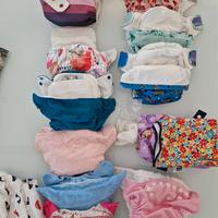 set pannolini lavabili