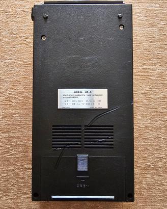 Radio/Registratore portatile anni 70.