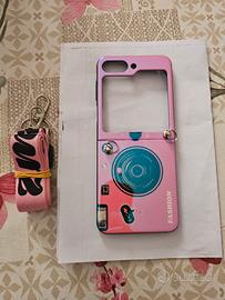 Cover Samsung Z Flip 5 Rosa 
