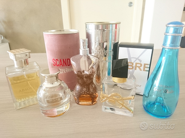 Lotto boccette profumi originali