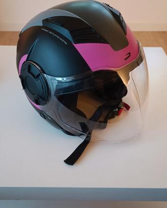 Casco Demi Jet HP 3.65 VPS Cyber Antracite/Grigio/